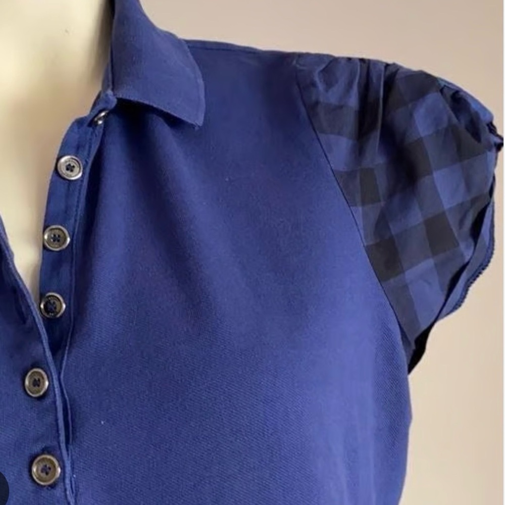 Burberry Indigo Polo Shirt